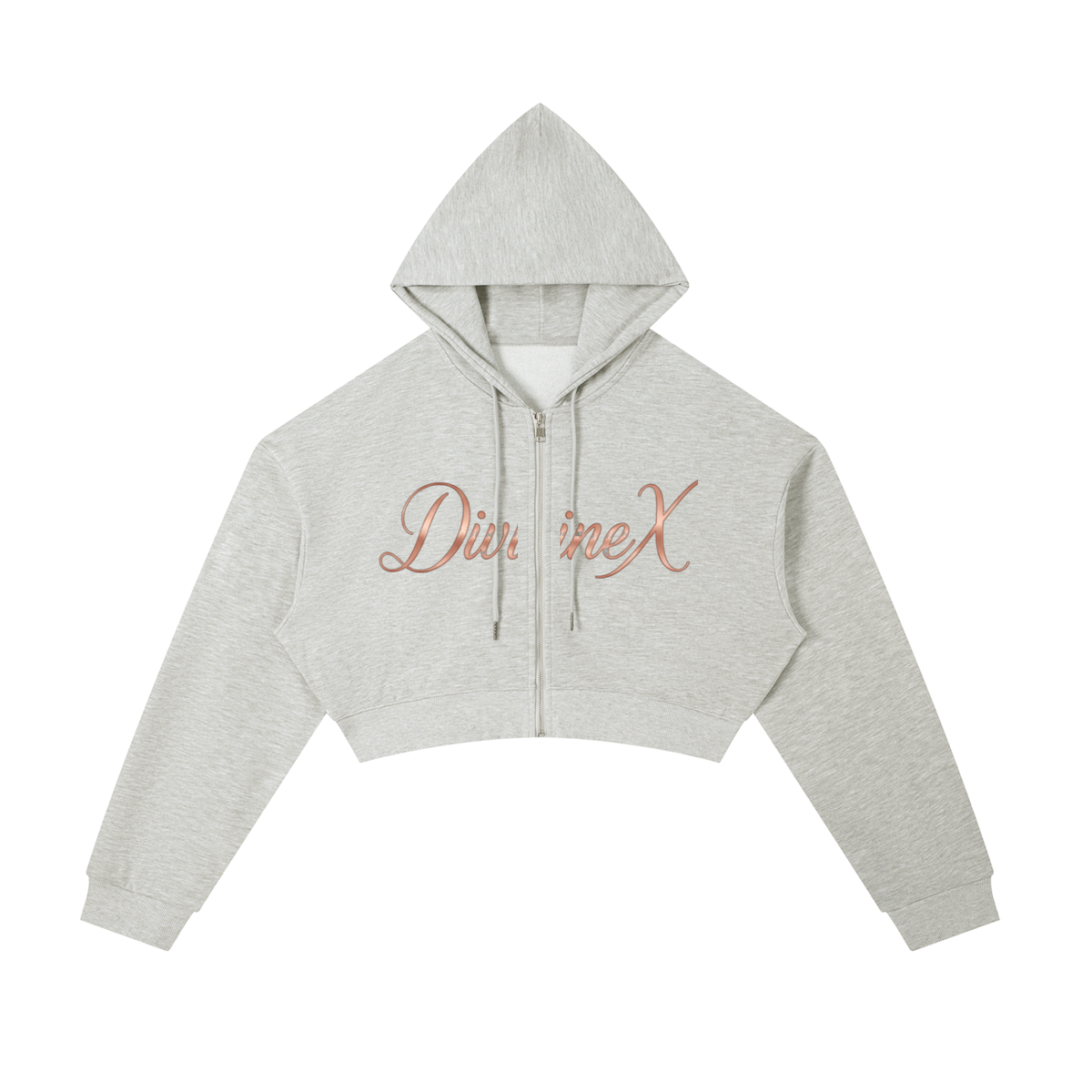 DivineX Zip Crop Hoodie