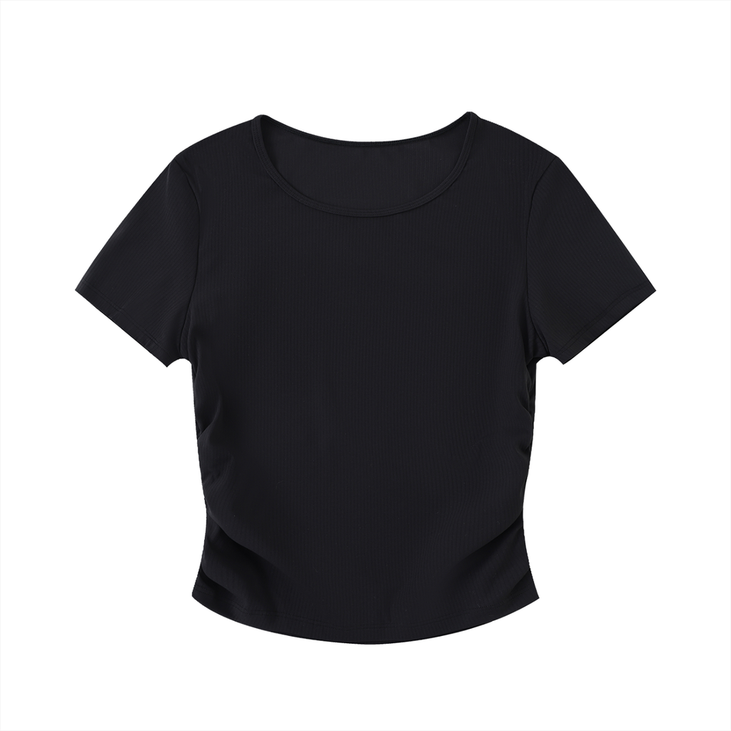 DivineX Spine Ruched Crop