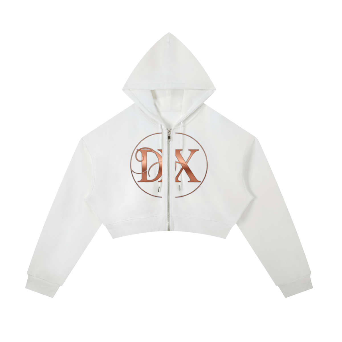 DivineX Ascend Zip Crop Hoodie