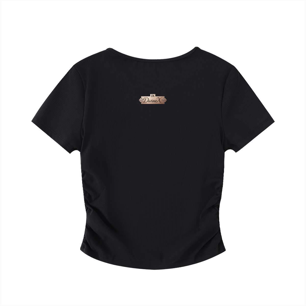 Velour Cinch Crop