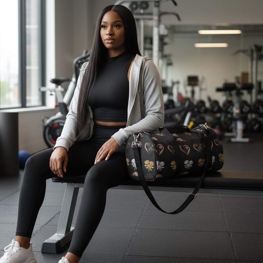 DivineX Noir Bloom Duffel