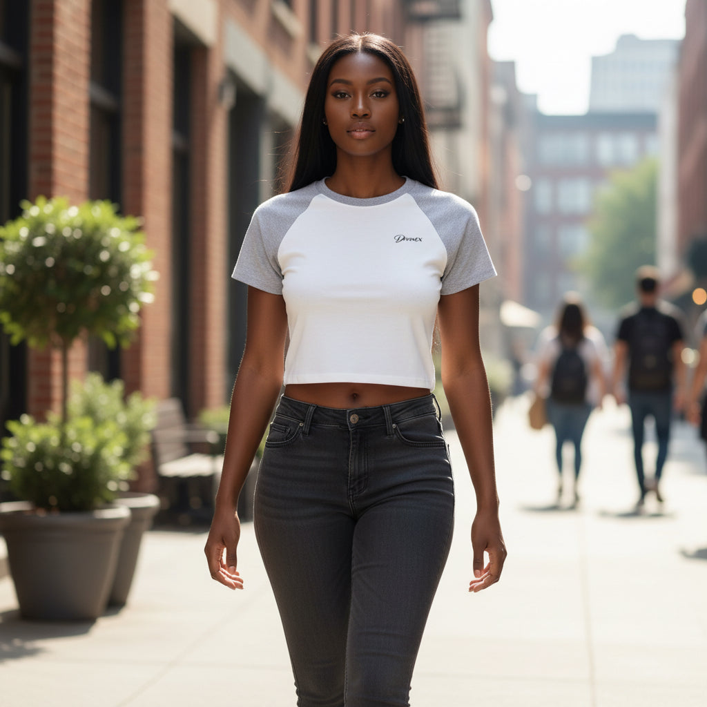 DivineX Signature Raglan Crop
