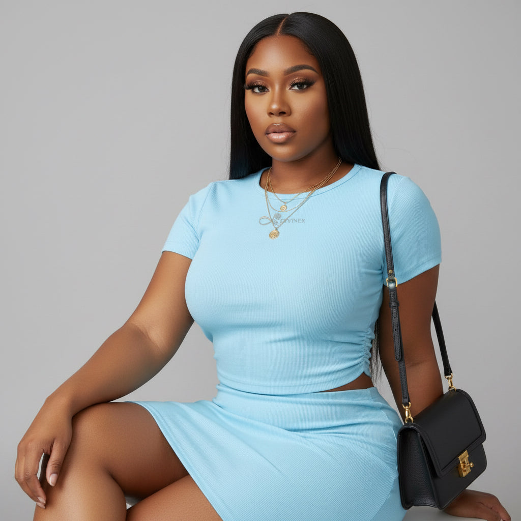 DivineX Soft Sculpt Ruched Crop