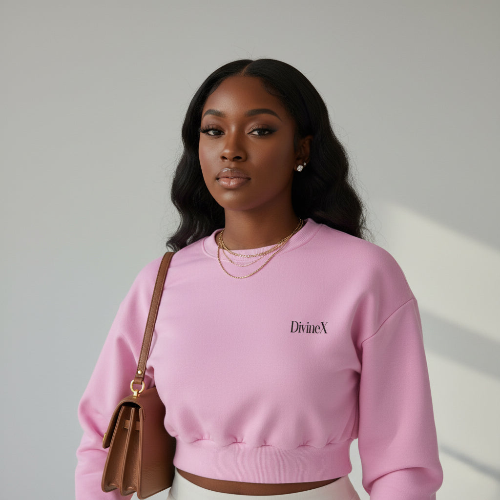 DivineX Archive Crop Sweat