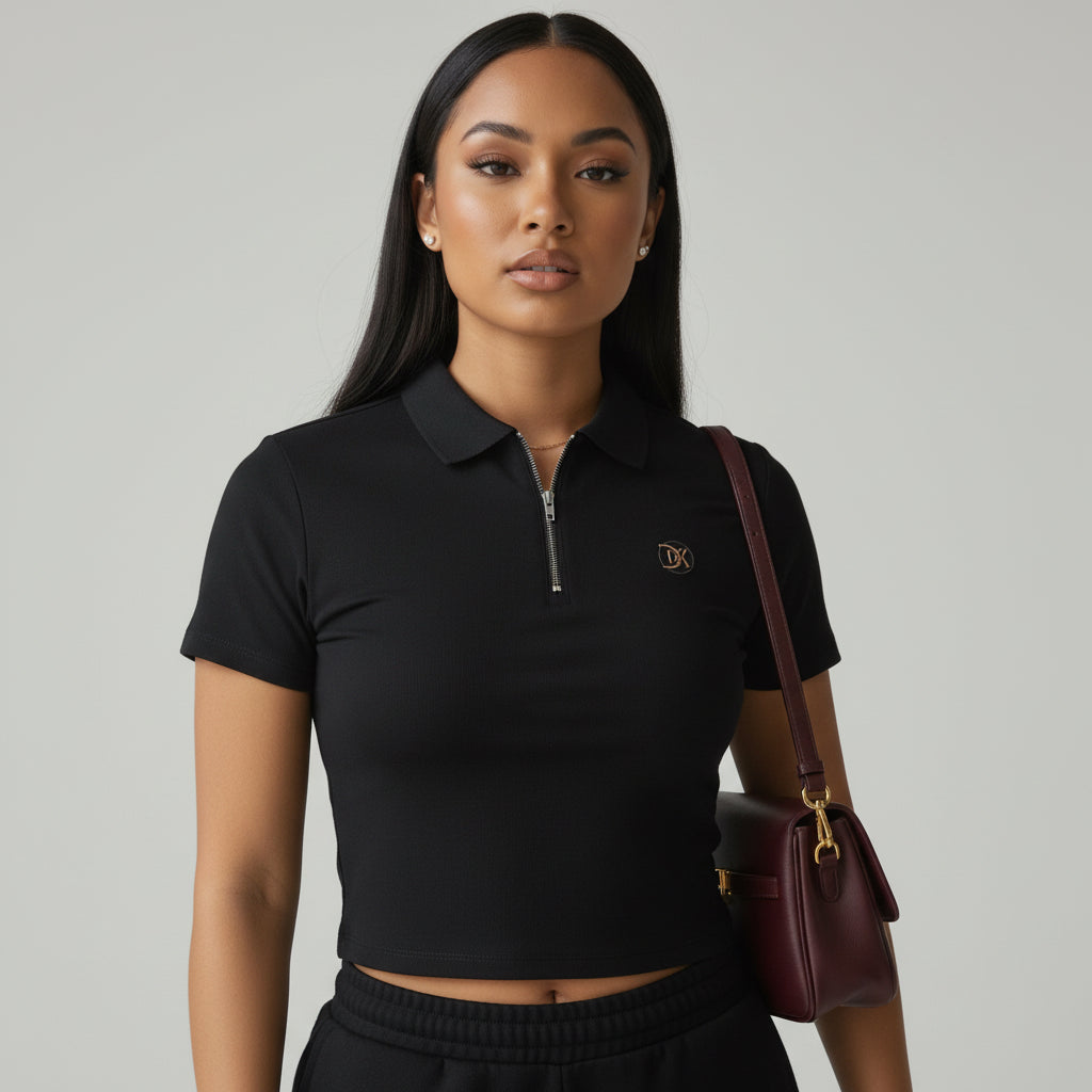 DivineX Refined Half-Zip Polo