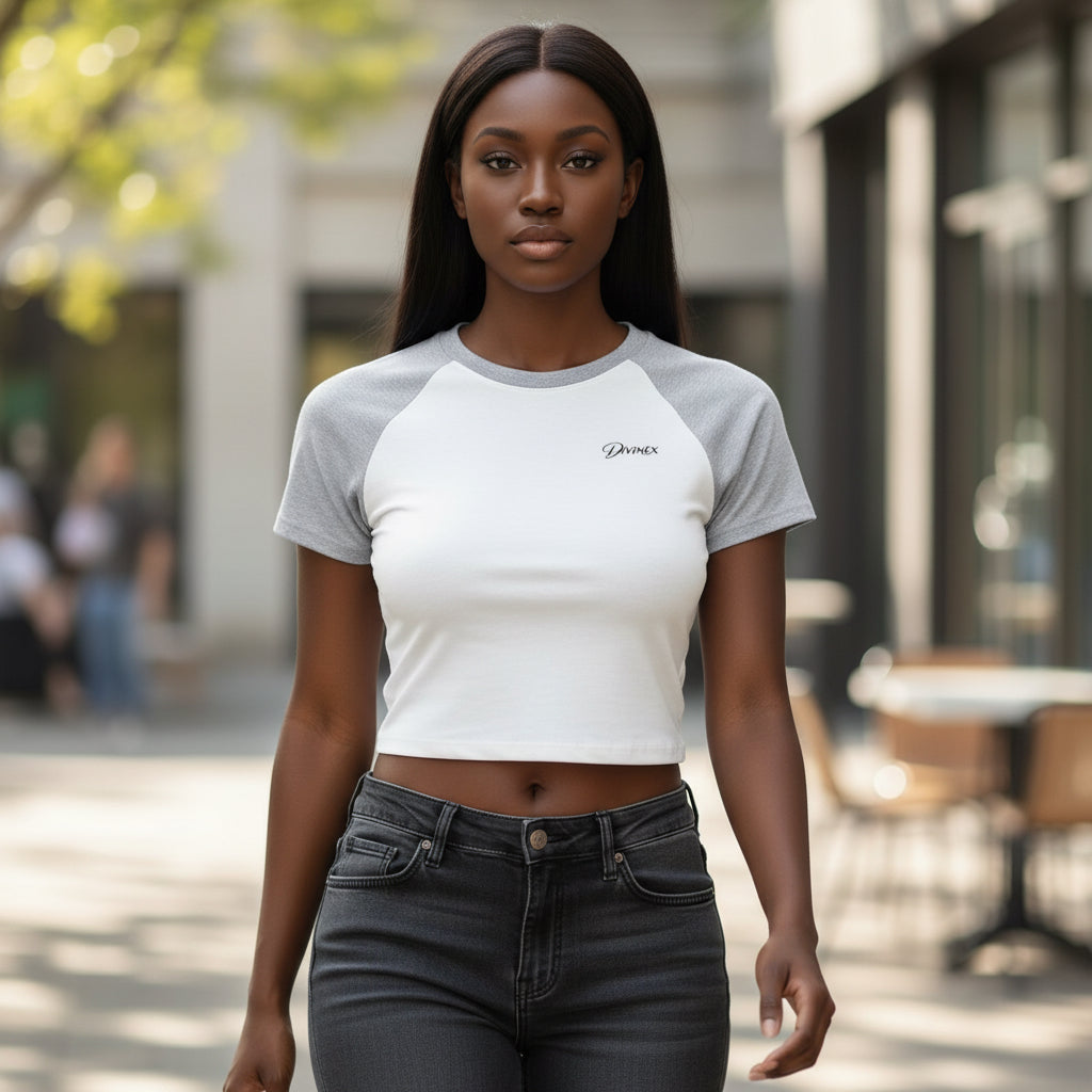 DivineX Signature Raglan Crop