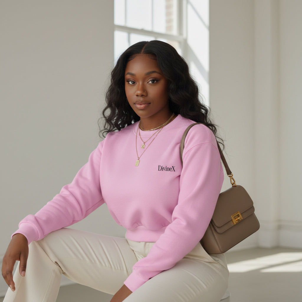 DivineX Archive Crop Sweat