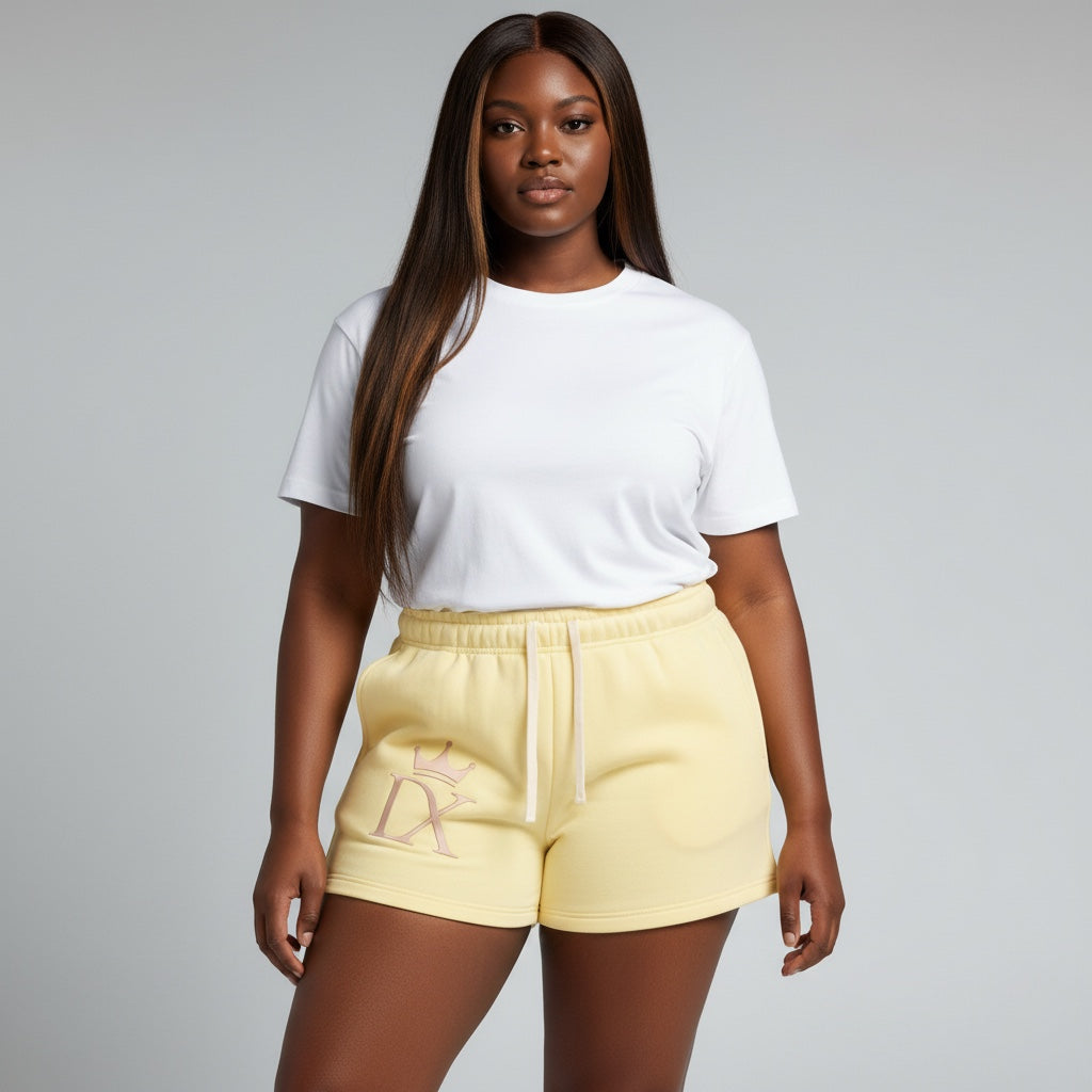 Crowned Luxe Fleece Shorts
