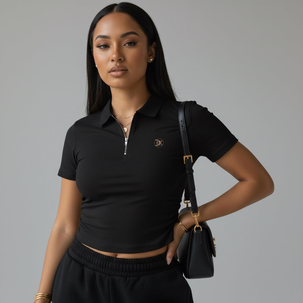 DivineX Refined Half-Zip Polo