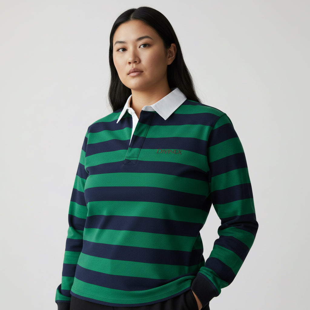 DivineX Precision Stripe Polo