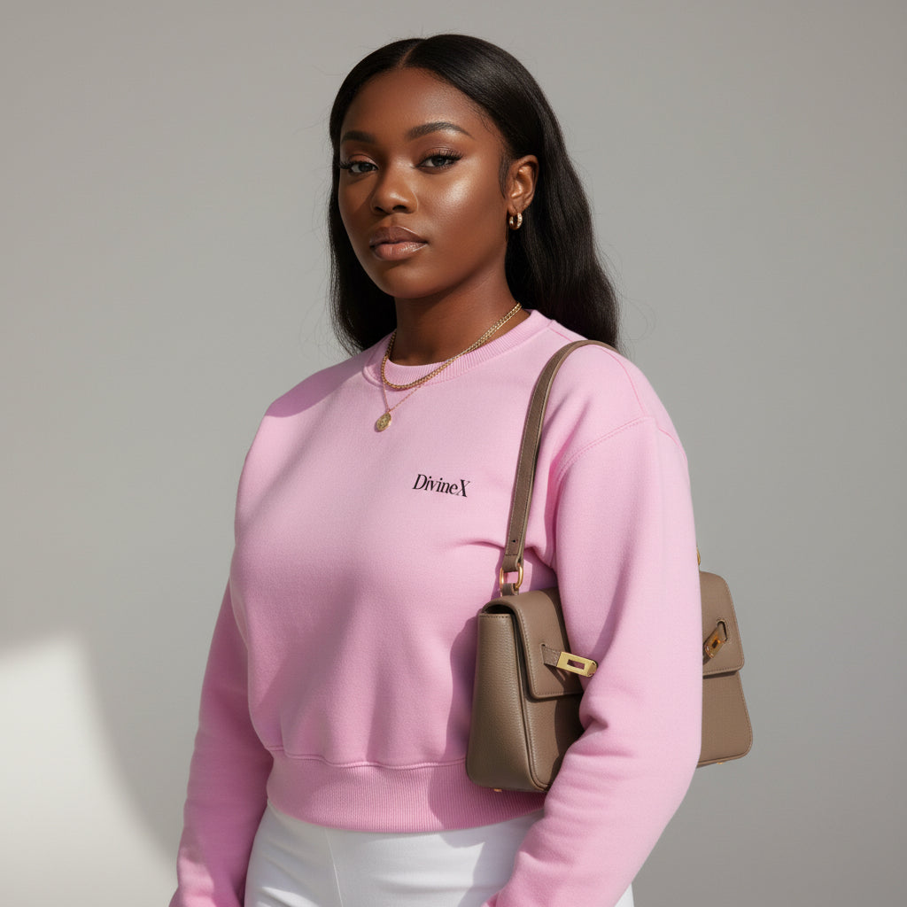 DivineX Archive Crop Sweat
