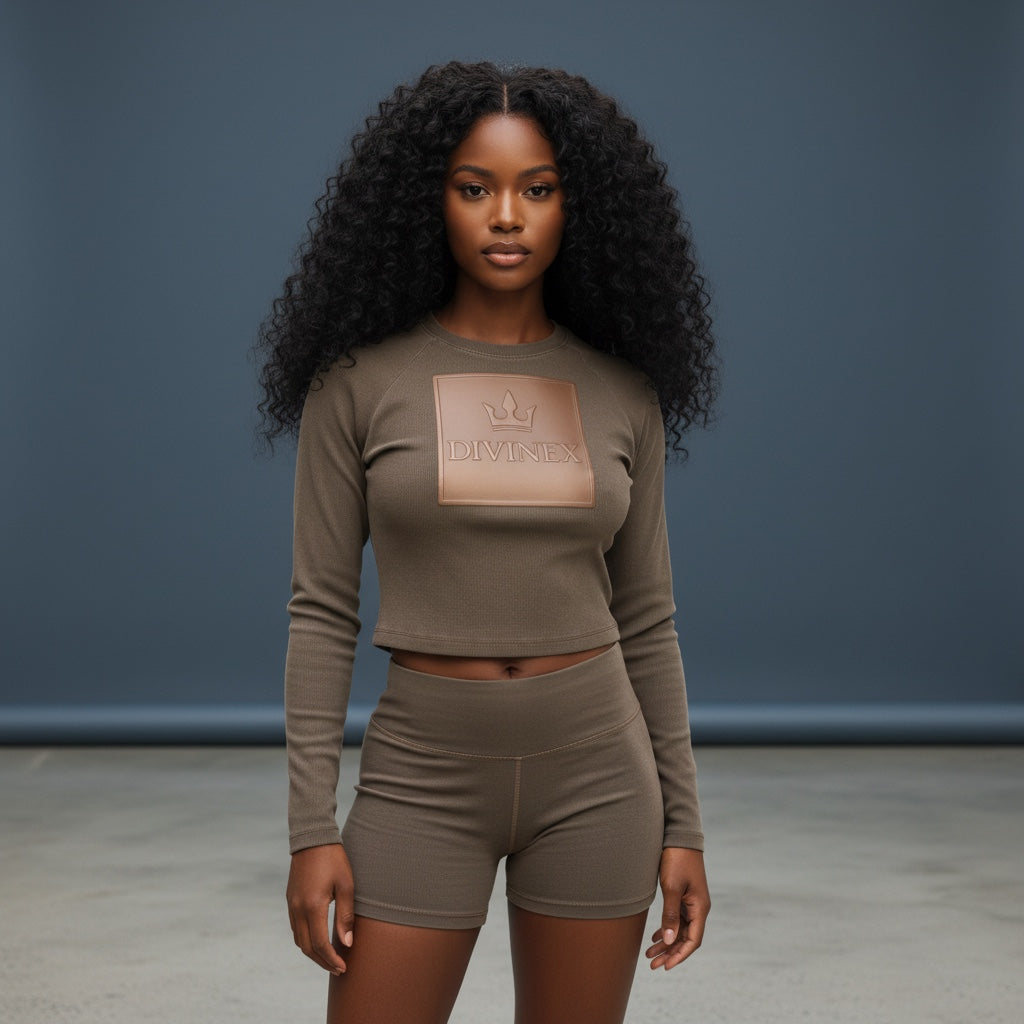DivineX Sculpted Raglan Luxe Top