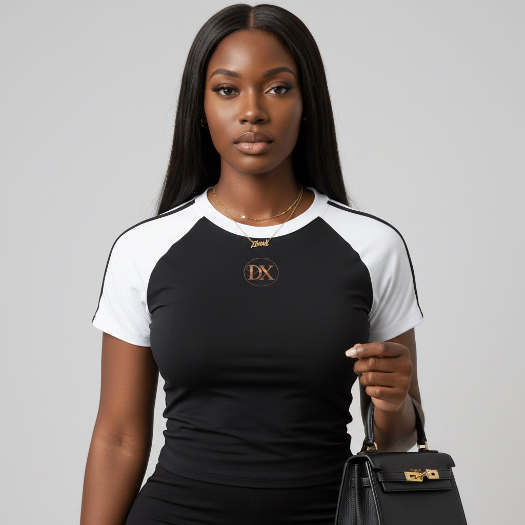 DX Chest Logo Raglan