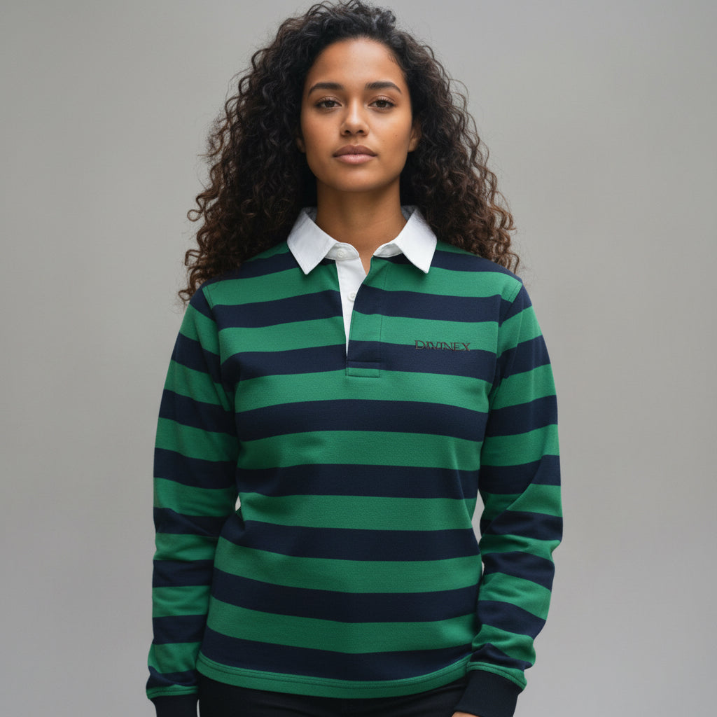 DivineX Precision Stripe Polo