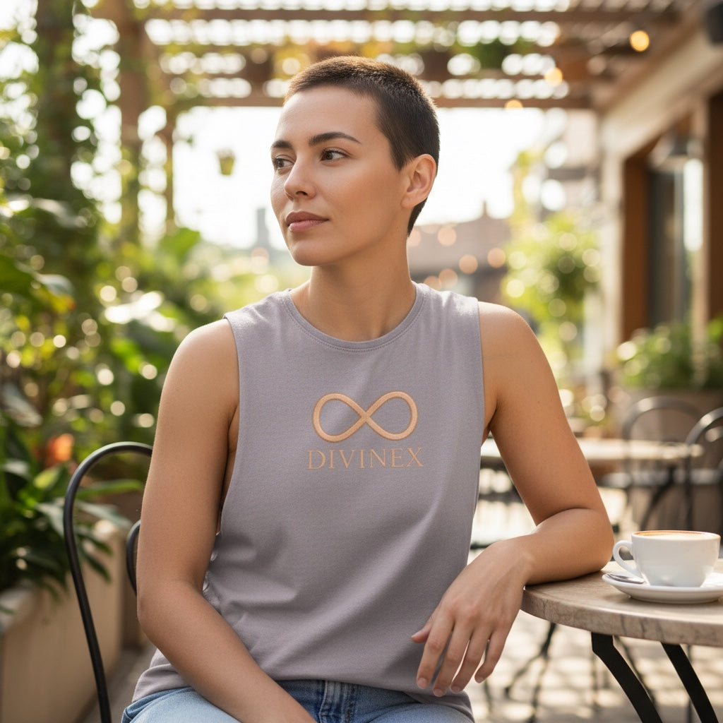 DivineX Infinity Essence Stonewash Tank Top